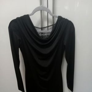 Bebe see-through back .